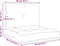 vidaXL - Palletkussens - 2 - st - stof - rood