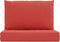 vidaXL - Palletkussens - 2 - st - stof - rood
