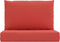 vidaXL - Palletkussens - 2 - st - stof - rood