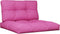 vidaXL - Palletkussens - 2 - st - stof - roze