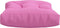 vidaXL - Palletkussens - 2 - st - stof - roze