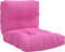 vidaXL - Palletkussens - 2 - st - stof - roze