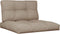 vidaXL - Palletkussens - 2 - st - stof - taupe