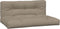 vidaXL - Palletkussens - 2 - st - stof - taupe