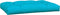 vidaXL - Palletkussens - 2 - st - stof - turquoise