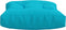vidaXL - Palletkussens - 2 - st - stof - turquoise