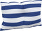 vidaXL - Palletkussens - 3 - st - gestreept - oxford - stof - wit - en - blauw