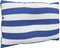 vidaXL - Palletkussens - 3 - st - gestreept - oxford - stof - wit - en - blauw