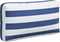 vidaXL - Palletkussens - 3 - st - gestreept - oxford - stof - wit - en - blauw