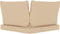 vidaXL - Palletkussens - 3 - st - oxford - stof - beige
