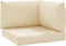 vidaXL - Palletkussens - 3 - st - oxford - stof - beige