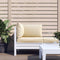 vidaXL - Palletkussens - 3 - st - oxford - stof - beige