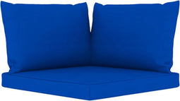 vidaXL - Palletkussens - 3 - st - oxford - stof - blauw
