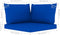 vidaXL - Palletkussens - 3 - st - oxford - stof - blauw