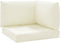 vidaXL - Palletkussens - 3 - st - oxford - stof - crèmewit
