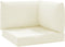 vidaXL - Palletkussens - 3 - st - oxford - stof - crèmewit