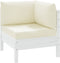 vidaXL - Palletkussens - 3 - st - oxford - stof - crèmewit