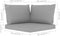 vidaXL - Palletkussens - 3 - st - oxford - stof - grijs