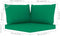 vidaXL - Palletkussens - 3 - st - oxford - stof - groen