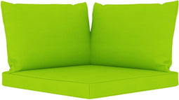 vidaXL - Palletkussens - 3 - st - oxford - stof - heldergroen