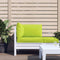 vidaXL - Palletkussens - 3 - st - oxford - stof - heldergroen