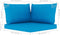 vidaXL - Palletkussens - 3 - st - oxford - stof - lichtblauw