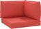 vidaXL - Palletkussens - 3 - st - oxford - stof - rood