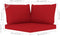 vidaXL - Palletkussens - 3 - st - oxford - stof - rood