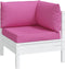 vidaXL - Palletkussens - 3 - st - oxford - stof - roze