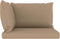 vidaXL - Palletkussens - 3 - st - oxford - stof - taupe