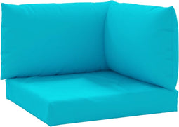 vidaXL - Palletkussens - 3 - st - oxford - stof - turquoise