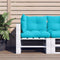 vidaXL - Palletkussens - 3 - st - oxford - stof - turquoise