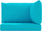 vidaXL - Palletkussens - 3 - st - oxford - stof - turquoise