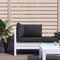vidaXL - Palletkussens - 3 - st - oxford - stof - zwart