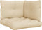 vidaXL - Palletkussens - 3 - st - stof - beige