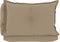 vidaXL - Palletkussens - 3 - st - stof - beige