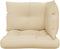 vidaXL - Palletkussens - 3 - st - stof - beige