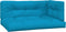 vidaXL - Palletkussens - 3 - st - stof - blauw