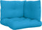 vidaXL - Palletkussens - 3 - st - stof - blauw