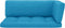 vidaXL - Palletkussens - 3 - st - stof - blauw