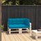 vidaXL - Palletkussens - 3 - st - stof - blauw
