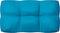 vidaXL - Palletkussens - 3 - st - stof - blauw