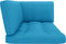vidaXL - Palletkussens - 3 - st - stof - blauw