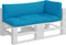vidaXL - Palletkussens - 3 - st - stof - blauw
