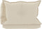 vidaXL - Palletkussens - 3 - st - stof - crèmekleurig