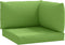 vidaXL - Palletkussens - 3 - st - stof - gemêleerd - groen