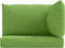 vidaXL - Palletkussens - 3 - st - stof - gemêleerd - groen
