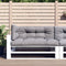 vidaXL - Palletkussens - 3 - st - stof - grijs