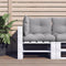 vidaXL - Palletkussens - 3 - st - stof - grijs