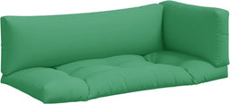 vidaXL - Palletkussens - 3 - st - stof - groen